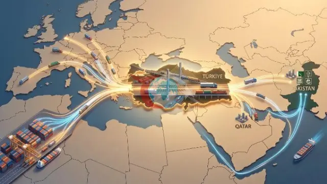 Türkiye, Pakistan ve Katar'ı Avrupa'ya Bağlayacak Dev Ticaret Rotasının Merkezinde