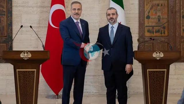 Dışişleri Bakanı Hakan Fidan Şam'da: Suriyeli Mevkidaşı Şeybani ile Kritik Görüşme