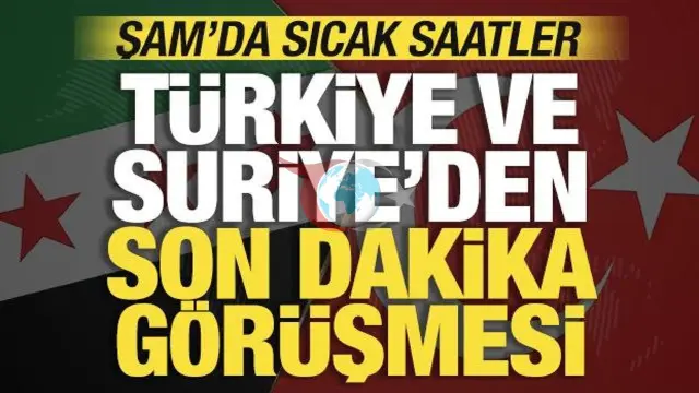Dəməşqdə tarixi sammit: Xarici işlər naziri Hakan Fidan və Suriya lideri Əhməd Şəra görüşdü