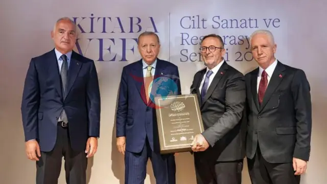 14. Yüzyıl Mirası Taşlıcalı Hüseyin Paşa Camii Mushaf-ı Şerifi Yeniden Hayat Buldu