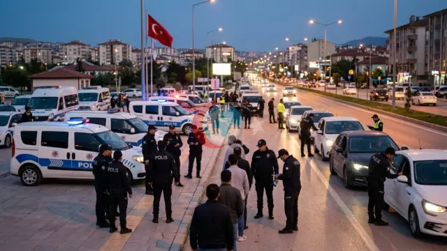 Elazığ'da Dev Asayiş Operasyonu: 14 Aranan Şüpheli Yakalandı