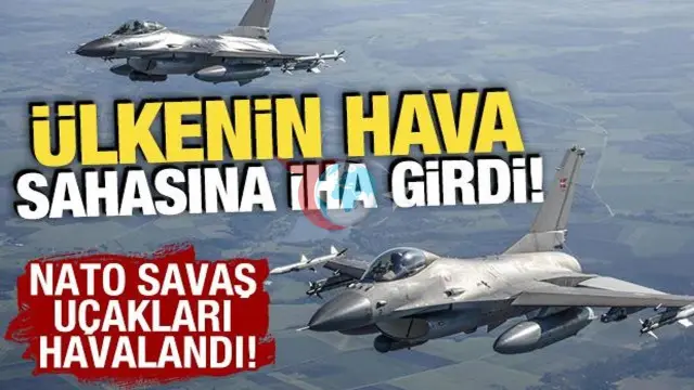Litvanya Sınırında Sıcak Saatler: Hava Sahasını İhlal Eden İHA NATO Savaş Uçakları Tarafından Düşürüldü