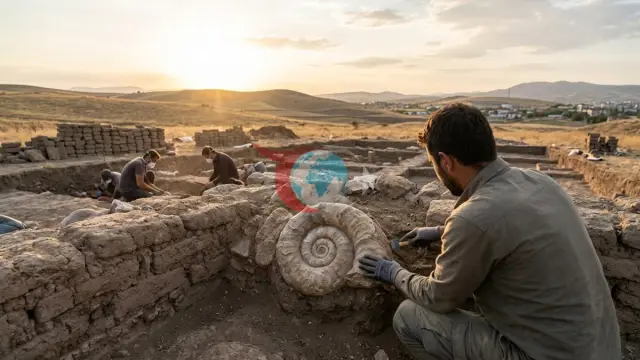 Ankarada milyonlarla illik kəşf: Xet şəhərində tapılan tarixdən əvvəlki fosil Muzeydə sərgilənəcək