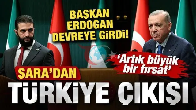 Suriye Cumhurbaşkanı Şara'dan Tarihi Açıklama: Cumhurbaşkanı Erdoğan Devreye Girdi, Yaptırım Prangaları Kırıldı!