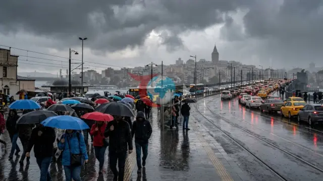 Son Dakika: Meteoroloji ve AKOM'dan Sağanak Yağış Uyarısı! İstanbul ve Ankara'da Yağmur Etkili Oluyor