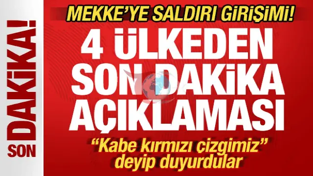 UAVning Makkaga tahdidiga dunyo munosabati: "Kaʼba - bizning qizil chiziq"