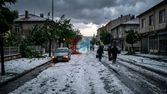 Ozozgat Boğazlyýanda güýçli doň we tupan ysmaz durmuşy! Oundserler ak reňkde örtülendir