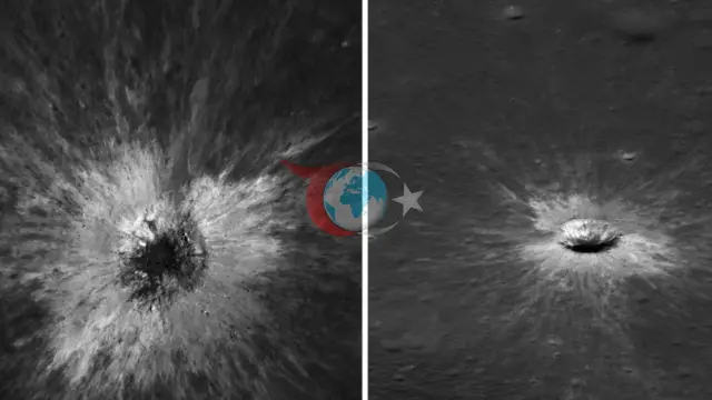 NASA Uzay Aracı Ay'da Keşfetti: Roma Kolezyumu'ndan Daha Büyük Devasa Çarpışma Krateri