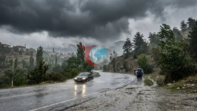 12 əyalət üçün meteorologiyadan sarı xəbərdarlıq: Güclü leysan və tufan gəlir!