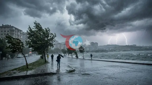 Türkiye Genelinde Sağanak ve Fırtına Alarmı: Meteoroloji İl İl Uyardı!