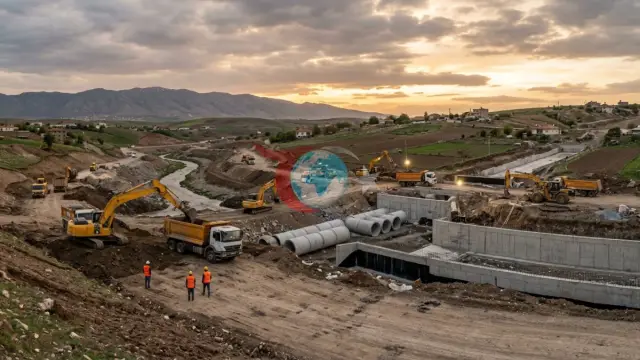 Batmanda Nəhəng İnfrastruktur Hərəkəti: İluh Axını Layihəsi üçün Təcili Mülkiyyət Qərarı