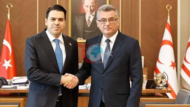 KKTC Cumhurbaşkanı Erhürman, TİKA Başkanı Abdullah Eren ve Heyetini Kabul Etti