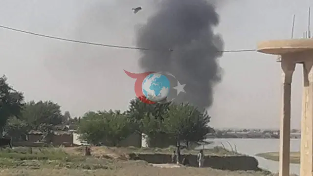Deir ez-Zorda gyzgyn sagat: Siriýanyň goşunynyň ok-däri ammarynda güýçli partlama