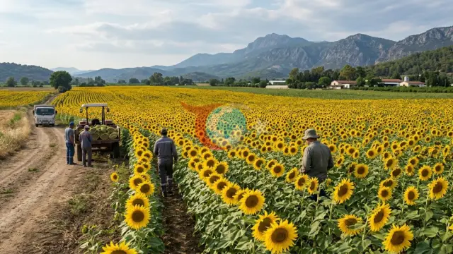 Даламан ауылшаруашылық кәсіпорны 1,6 миллион килограмм майлы күнбағыс сатуға тендер өткізіп жатыр