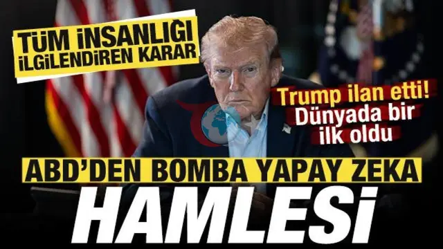 Trump'tan Tarihi Yapay Zeka Hamlesi: ABD "Yapay Zeka Kuvvetleri" Kuruyor!