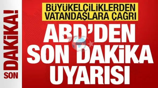 AQShdan Yaqin Sharq uchun jiddiy xavfsizlik ogohlantirishi: 4 ta davlatdagi elchixonalar ogohlantirildi