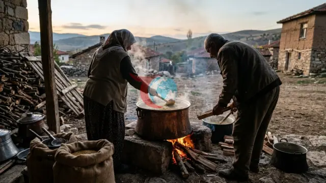 Ozozgatda ýarym asyra golaý däp: Irden 05.00-da başlaýan kyn Bulgur çalşygy