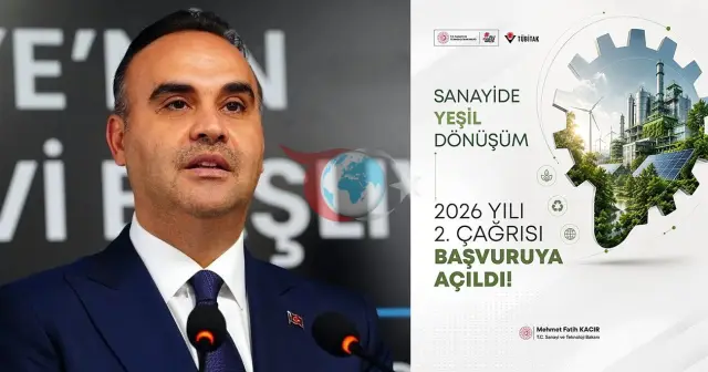 Өнеркәсіптегі тұрақты болашақ: TÜBİTAK жасыл трансформация 2026 екінші қоңырау өтінімдері басталды