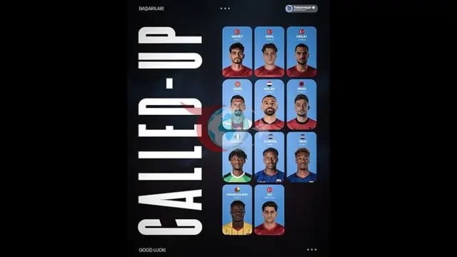 Trabzonspor’da Milli Gurur: 11 Futbolcu Ülkesinin Kadrosunda Yer Aldı