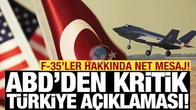 ABD Kongre Üyesi Wilson'dan Türkiye Çıkışı: F-35 Programına Dönüşü ve CAATSA Yaptırımlarının Kaldırılmasını Destekliyorum