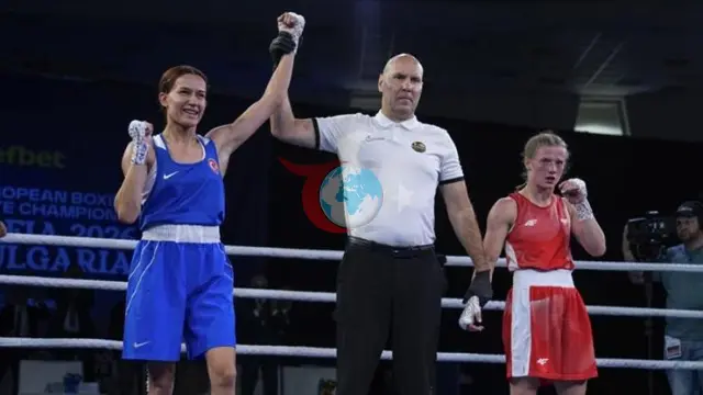 Avrupa Boks Şampiyonası'nda Hatice Akbaş Finalde! Gizem Özer Madalyayı Garantiledi, Buse Naz Çakıroğlu Veda Etti