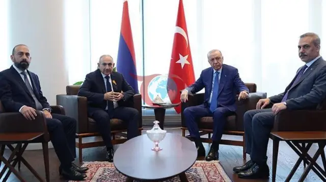 Prezident Ərdoğan Nyu Yorkda Ermənistanın baş naziri Paşinyanla görüşüb: Türkevidə Kritik Zirvə görüşü