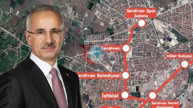 Sakarya'da Raylı Sistem Dönemi: Adapazarı-Serdivan Tramvay Hattı İçin Geri Sayım Başladı