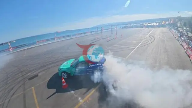 Tekirdağ'da Adrenalin Rüzgarı: 120 Özel Araçla Nefes Kesen Drift Festivali