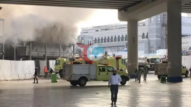 Suudi Arabistan'da Hareketli Dakikalar: Başkent Riyad'da Havalimanı Yakınında Gizemli Yangın