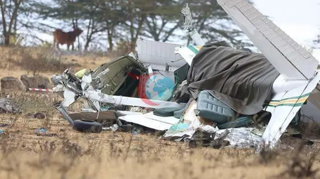 Kenya'da Eğitim Uçağı Düştü: Feci Kazada 2 Kişi Hayatını Kaybetti