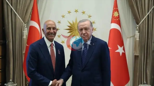 Cumhurbaşkanı Erdoğan, ABD'nin Ankara Büyükelçisi ve Özel Temsilcisi Tom Barrack'ı Kabul Etti