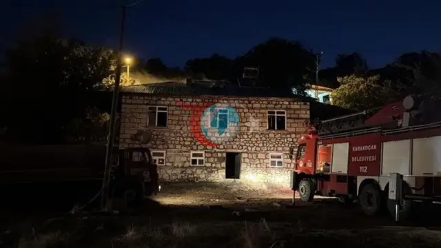 Elazığda yanğında vəhşilik baş verdi Karakoçan: Ər-arvadını güllələyib evi yandırdılar!