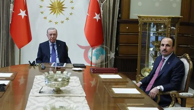Prezident Erdog’an Butunjahon munitsipalitetlar ittifoqi raisi Ug’ur İbrahim Altayni qabul qildi