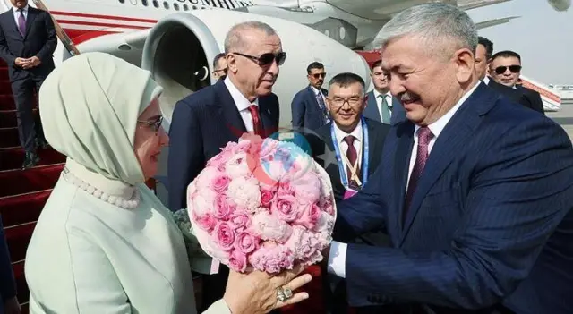Cumhurbaşkanı Erdoğan Kırgızistan'da: Dünya Göçebe Oyunları İçin Bişkek'e Ulaştı