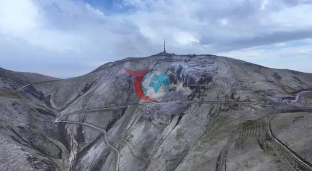 Ağustos Ortasında Kış Manzarası: Erzurum Palandöken Beyaza Büründü!