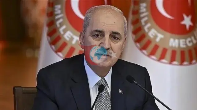 Türkiýäniň Beýik Milli Assambleýasynyň başlygy Numan Kurtulmuş: "Terrorsyz Türkiye we sebit üçin bölekleri bir ýere jemleýäris"