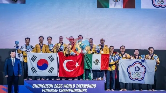 Түркия таэквондо боюнча дүйнө чемпиондугун алтын медаль менен жеңип алды