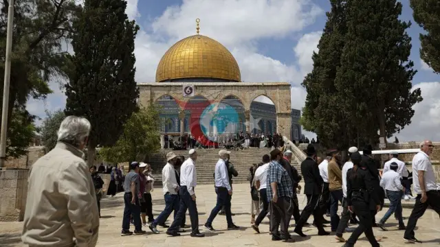 Yom Kippurdan əvvəl Qüdsdə gərginlik: Fanatik israillilərin Əl-Əqsa məscidinə təxribatçı basqını