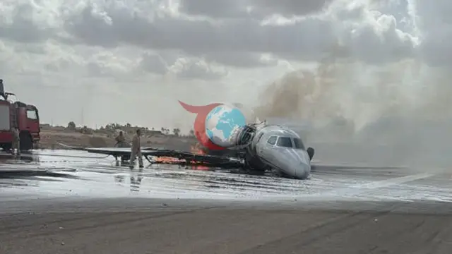 Libya'da Sıcak Saatler: Misrata Havalimanı'nda Özel Uçak Pistten Çıktı