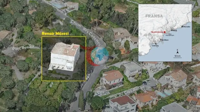 Fransiýada sungat dünýäsini sarsdyran talaňçylyk: Renoir muzeýinden millionlarça ýewro suratlary ogurlandy