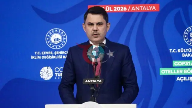 Bakan Kurum Antalya'dan Dünyaya Seslendi: COP31 ile Türkiye'nin İklim Vizyonu Küresel Sahneye Taşınıyor
