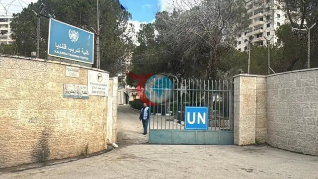 İsrail Doğu Kudüs'teki UNRWA Kalendiya Eğitim Merkezi'ne El Koydu