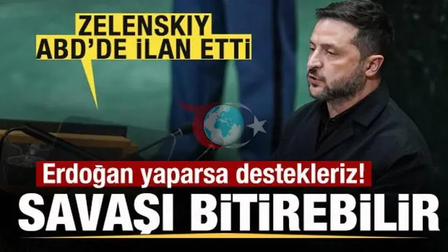 Zelenskiy, Türkiye'de Liderler Düzeyinde Üçlü Zirve Düzenlenmesi Fikrini Desteklediklerini Açıkladı