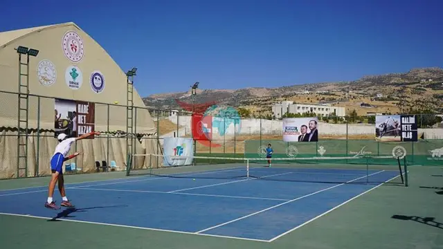 Шырнакта 5-эл аралык Cudi Cup теннис турниринде чейрек финал аяктады