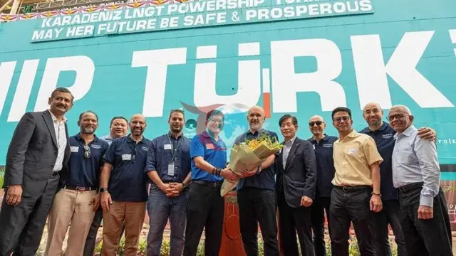 Karpowership ve Seatrium 8 Yıllık Gemi Dönüşüm Programını LNGT Türkiye ile Tamamladı