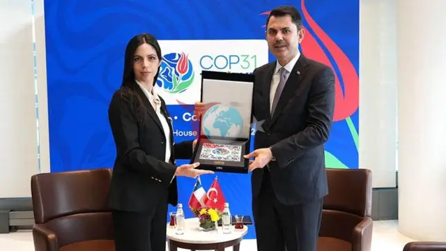Министр Мурат Курум Нью-Йоркто Чилинин айлана-чөйрөнү коргоо министри Франсиска Толедо Эчегарай менен жолугушту