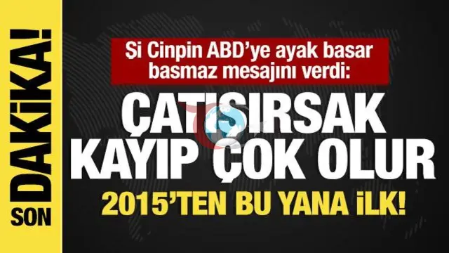 Çin Devlet Başkanı Şi Cinpin 2015'ten Sonra İlk Kez Washington'da: Trump ile Beyaz Saray'da Buluştu
