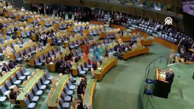 Çok Sayıda Ülke Heyeti Netanyahu'nun BM Genel Kurulu Konuşması Sırasında Salonu Terk Etti