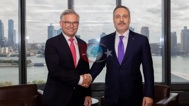 Bakan Fidan, AB Komisyonu Üyesi Brunner ile New York'ta Görüştü