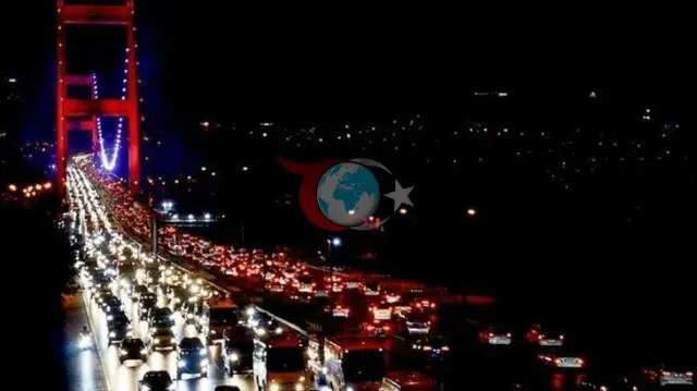 İstanbulda Trafik Sıxlığı Yüzdə 80 Səviyyəsinə çatdı